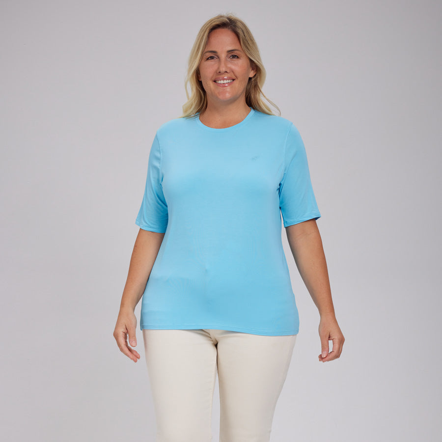 Womens Everyday Short Sleeve Crew Tee