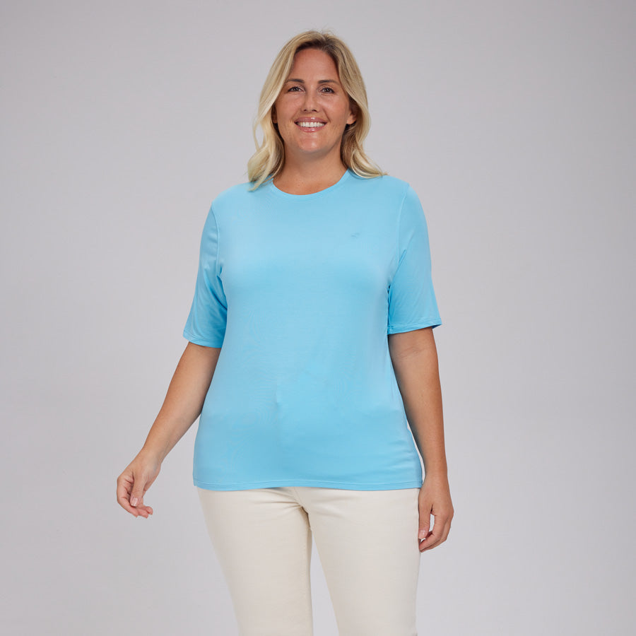 Womens Everyday Short Sleeve Crew Tee