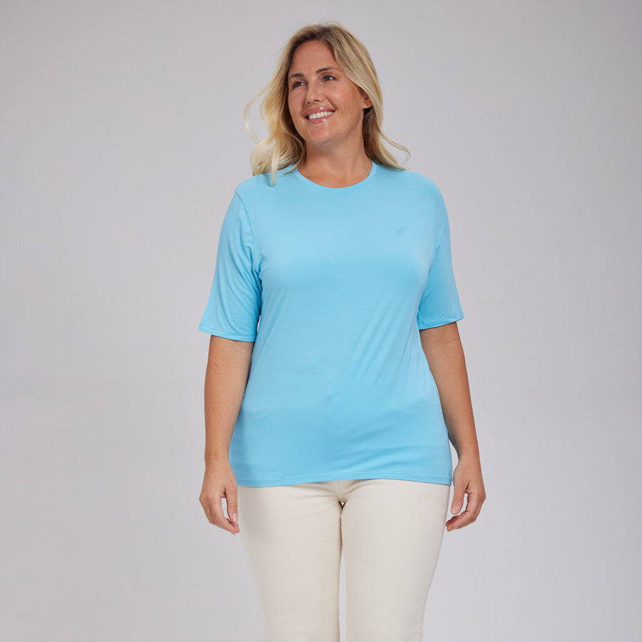 Womens Everyday Short Sleeve Crew Tee