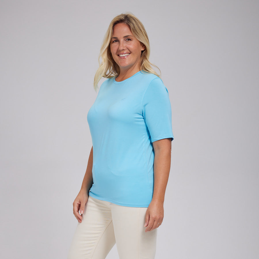 Womens Everyday Short Sleeve Crew Tee