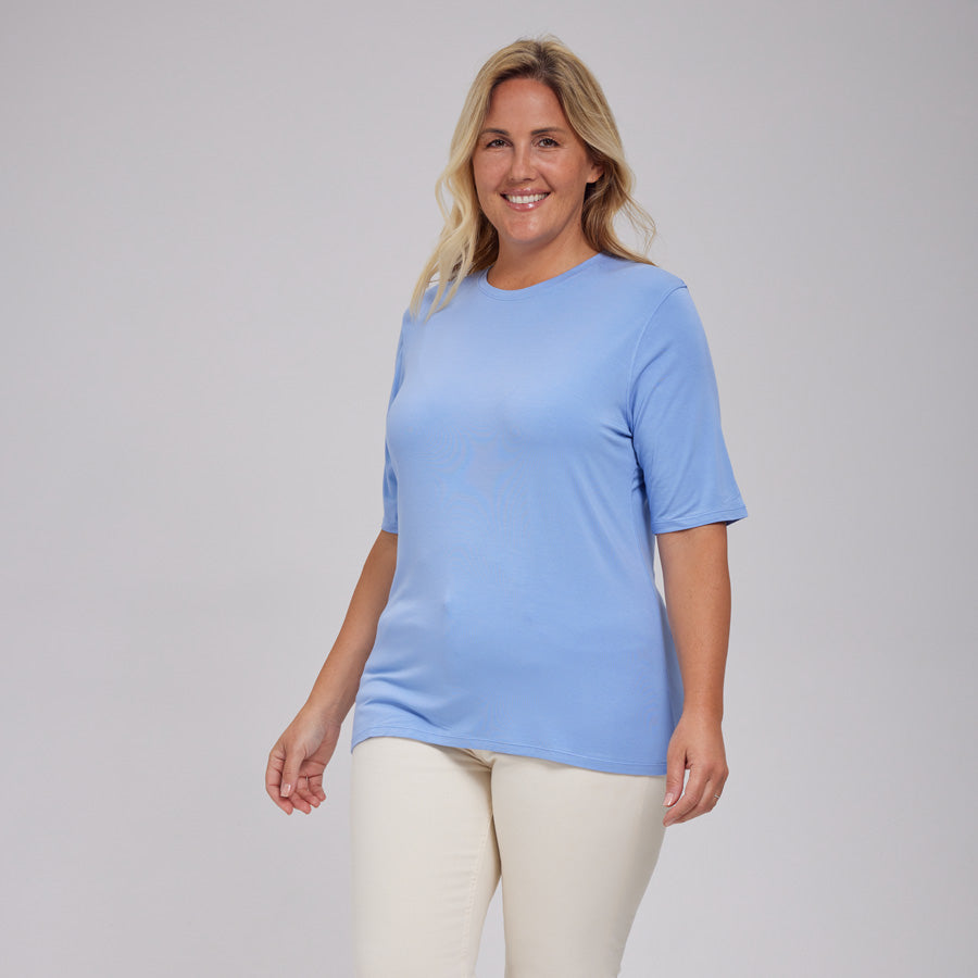 Womens Everyday Short Sleeve Crew Tee