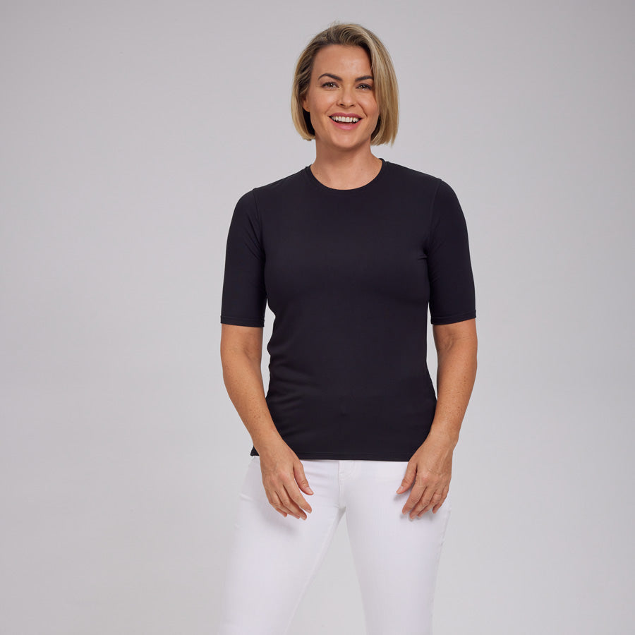 Womens Everyday Short Sleeve Crew Tee