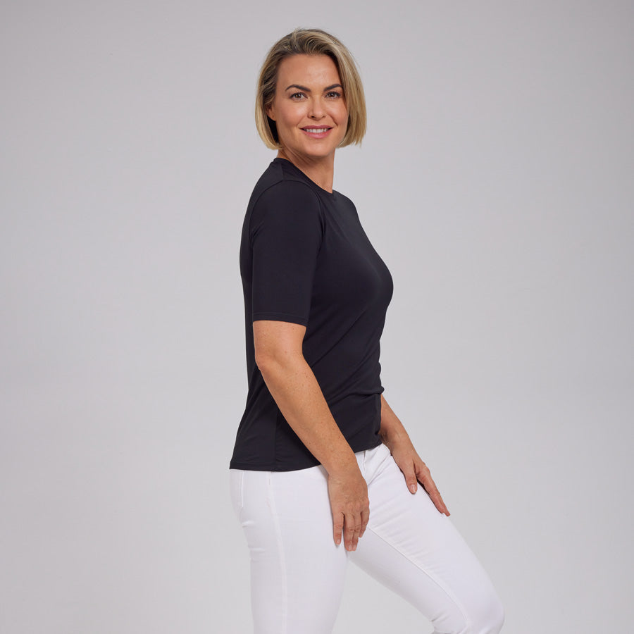 Womens Everyday Short Sleeve Crew Tee