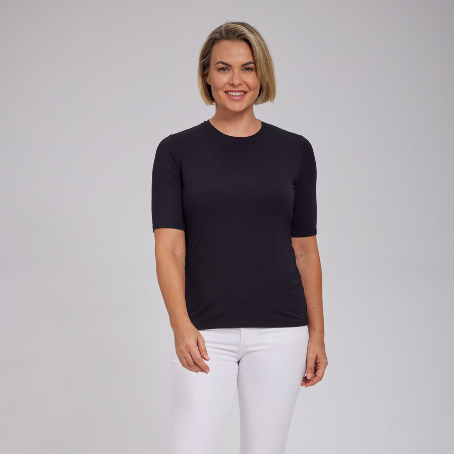 Womens Everyday Short Sleeve Crew Tee