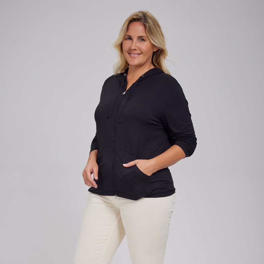 Womens Everyday Zipper Hoodie