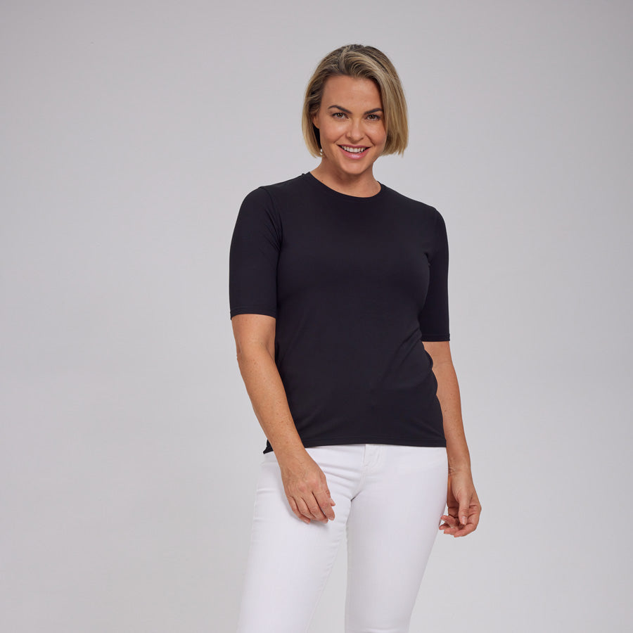 Womens Everyday Short Sleeve Crew Tee