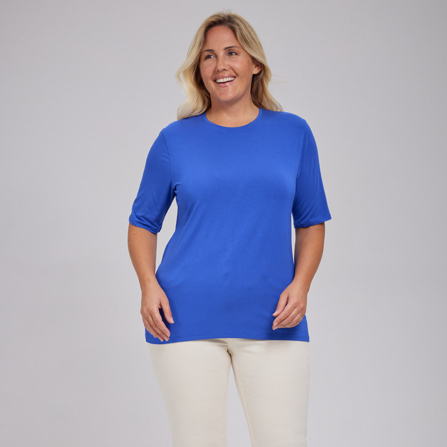 Womens Everyday Short Sleeve Crew Tee