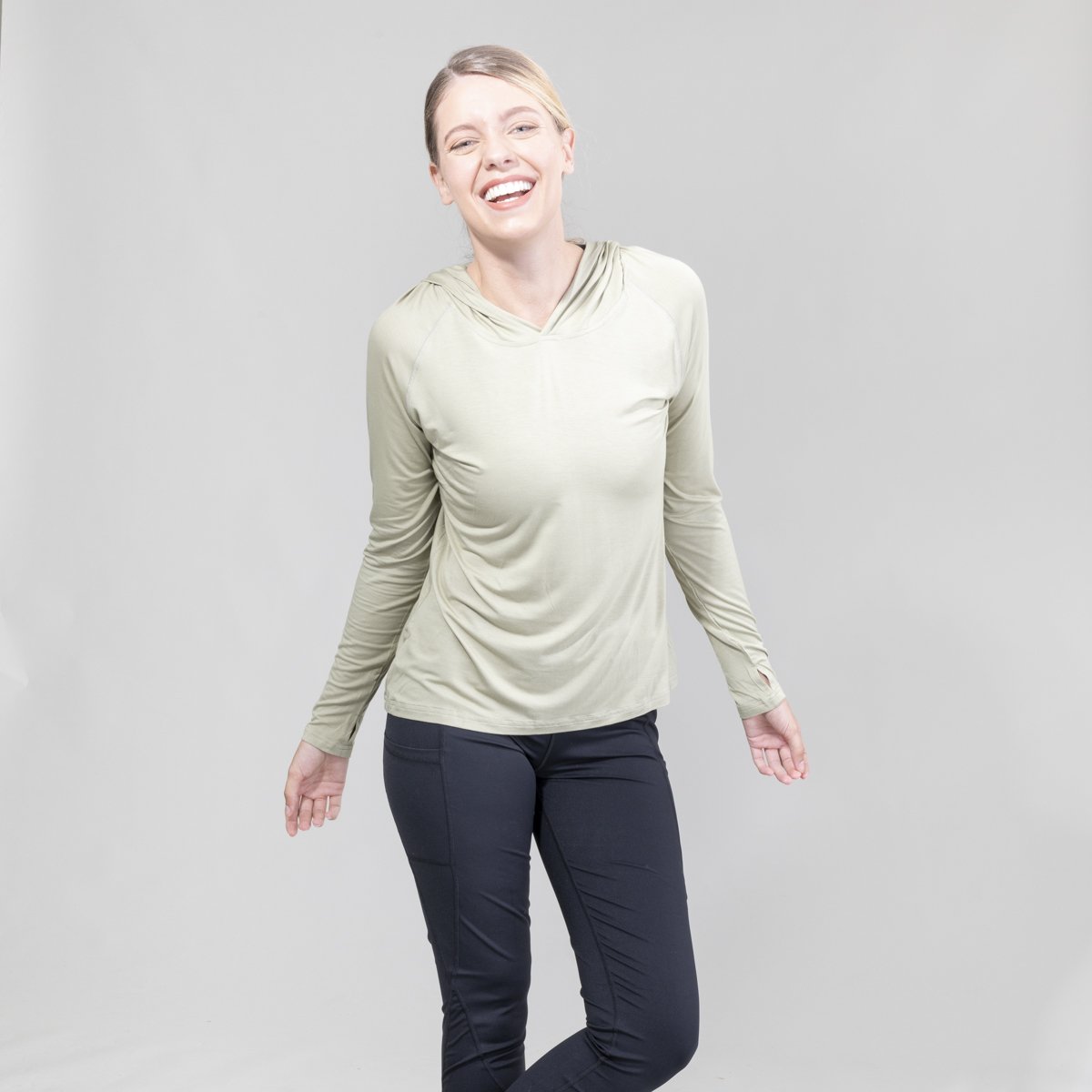 Womens Lightweight Boardwalk Crewneck Hoodie UPF50+