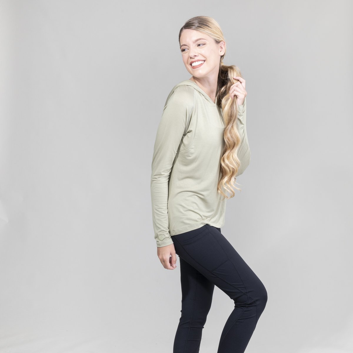 Womens Lightweight Boardwalk Crewneck Hoodie UPF50+