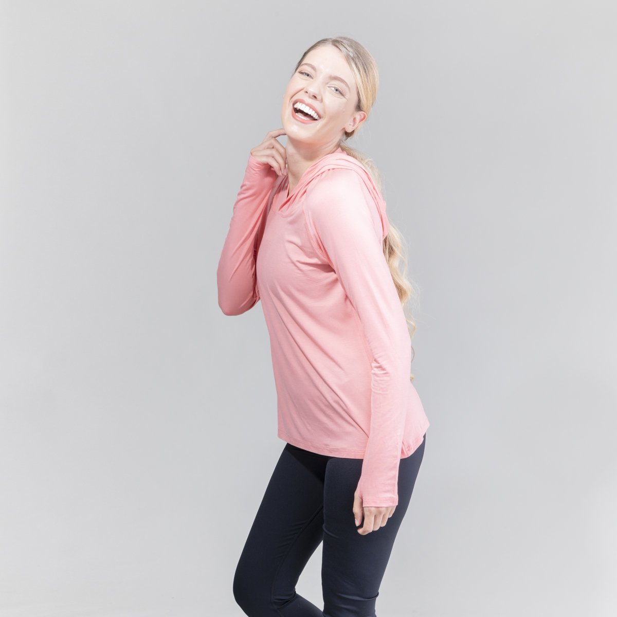 Womens Lightweight Boardwalk Crewneck Hoodie UPF50+