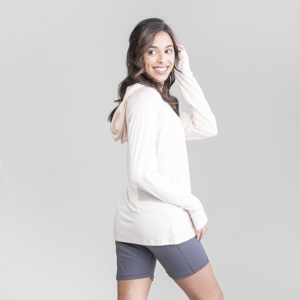 Womens Lightweight Boardwalk Crewneck Hoodie UPF50+