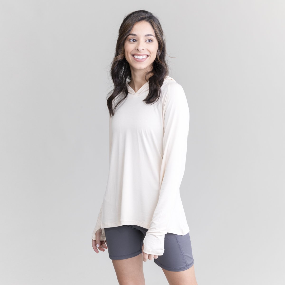 Womens Lightweight Boardwalk Crewneck Hoodie UPF50+