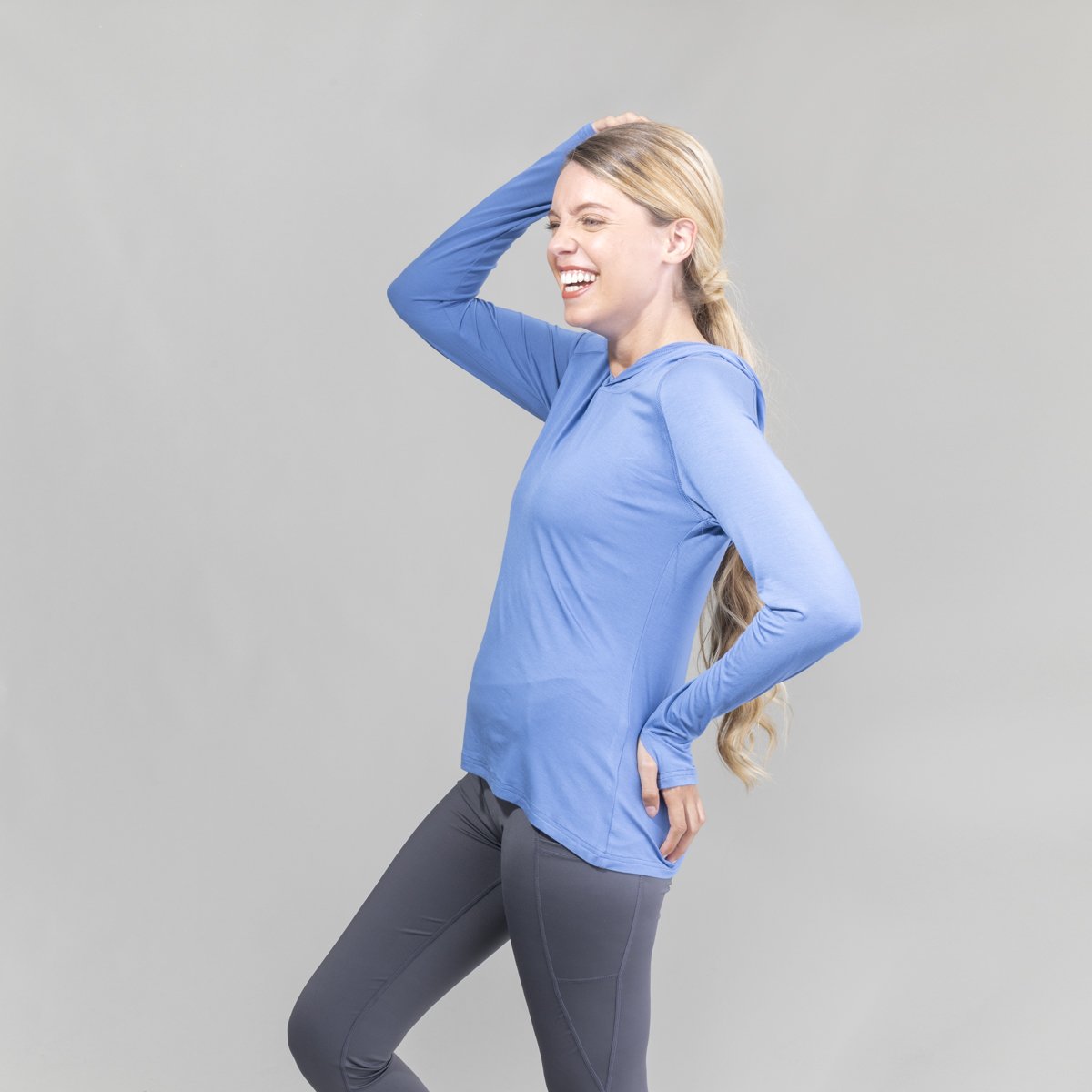 Womens Lightweight Boardwalk Crewneck Hoodie UPF50+