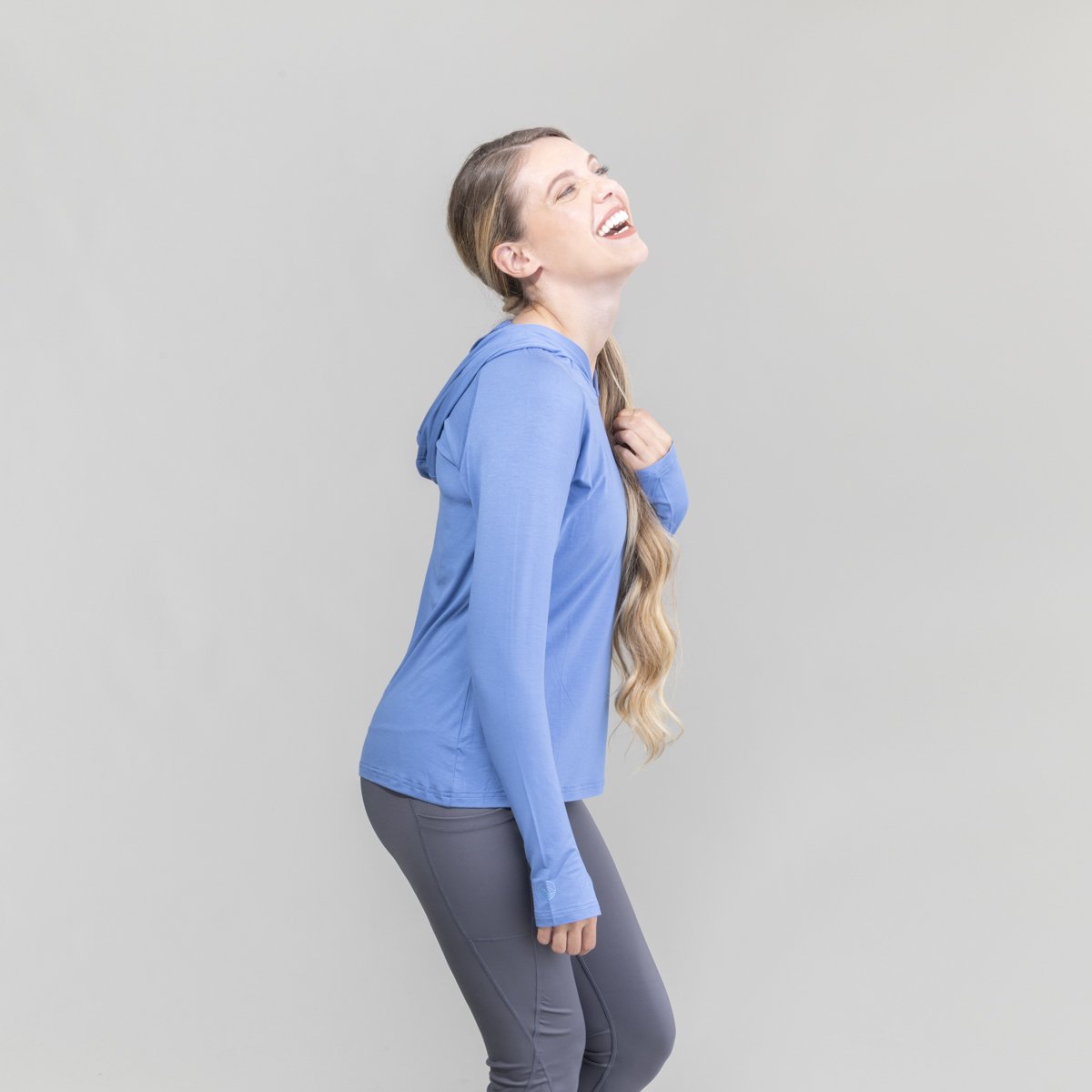 Womens Lightweight Boardwalk Crewneck Hoodie UPF50+