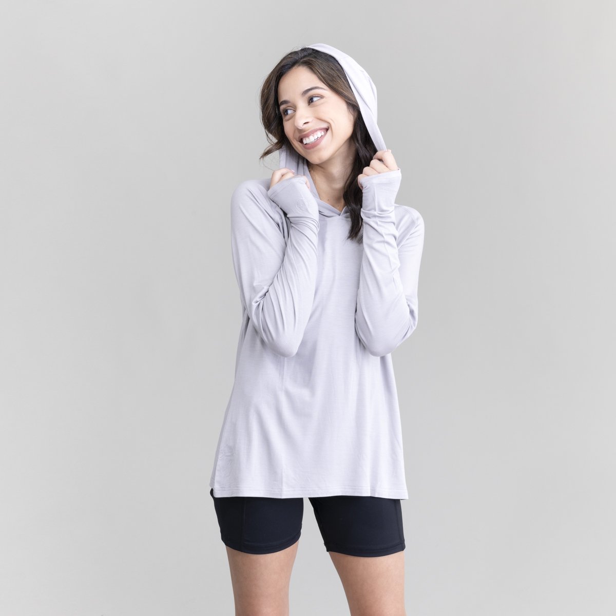 Womens Lightweight Boardwalk Crewneck Hoodie UPF50+