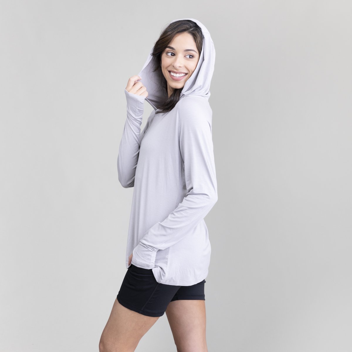 Womens Lightweight Boardwalk Crewneck Hoodie UPF50+