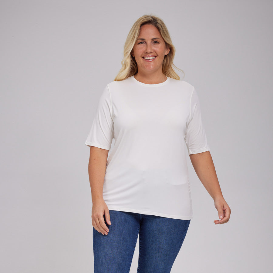 Womens Everyday Short Sleeve Crew Tee