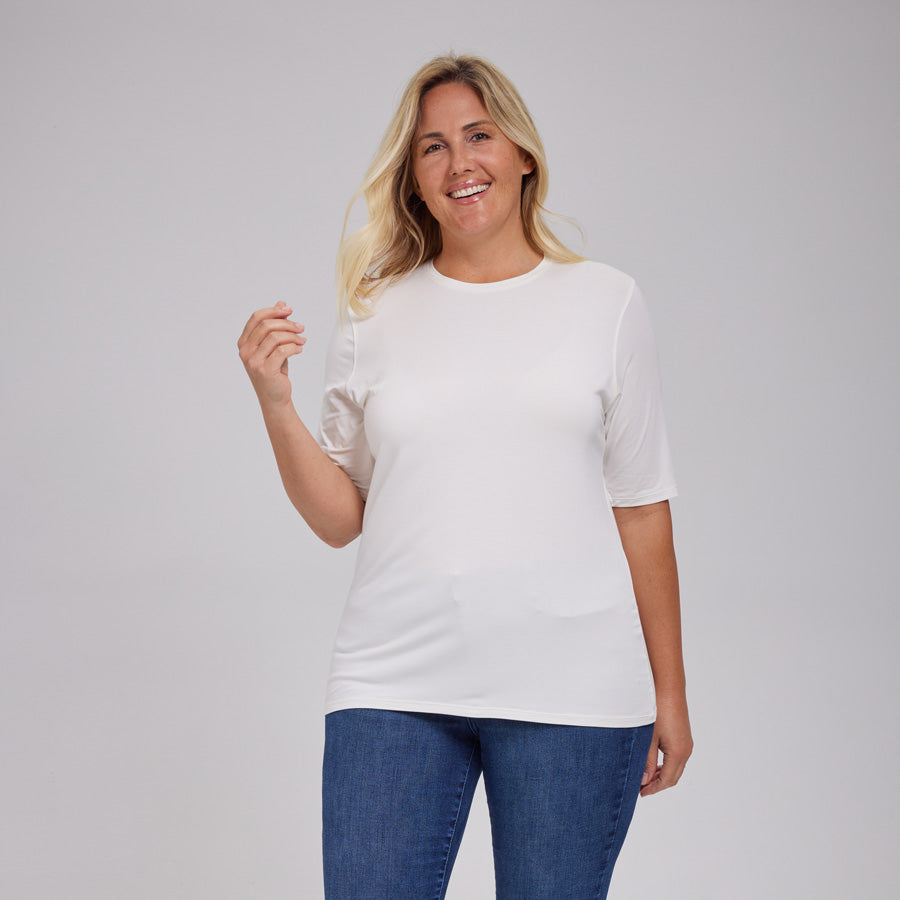 Womens Everyday Short Sleeve Crew Tee