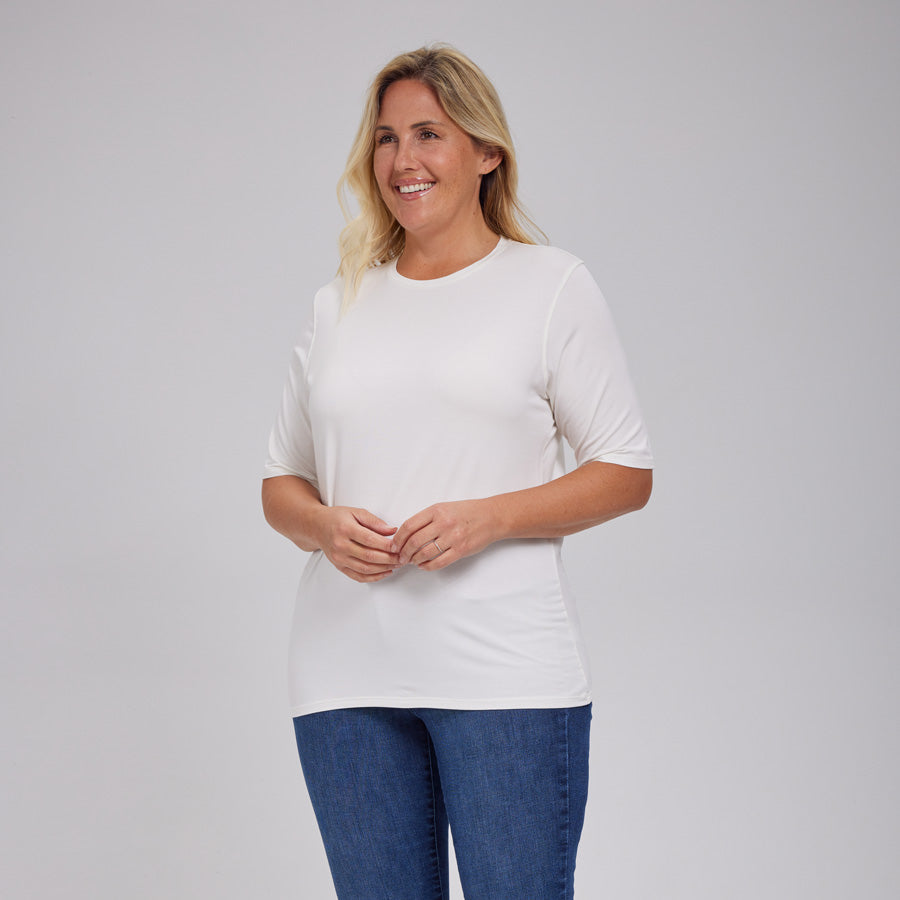 Womens Everyday Short Sleeve Crew Tee