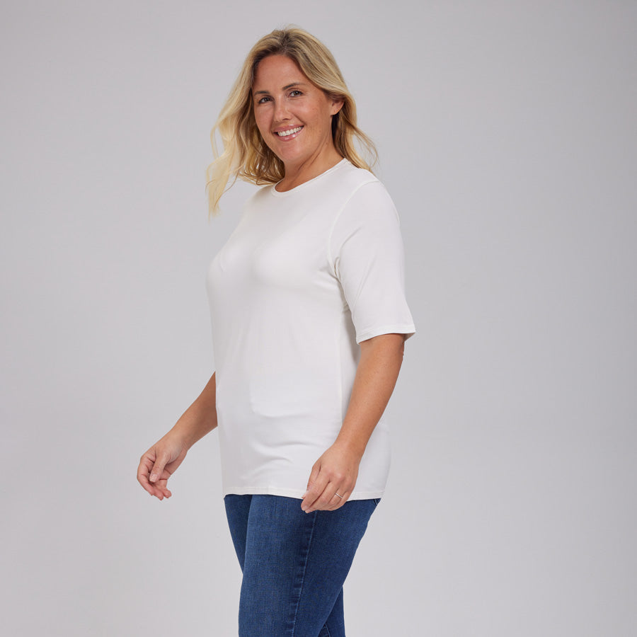 Womens Everyday Short Sleeve Crew Tee