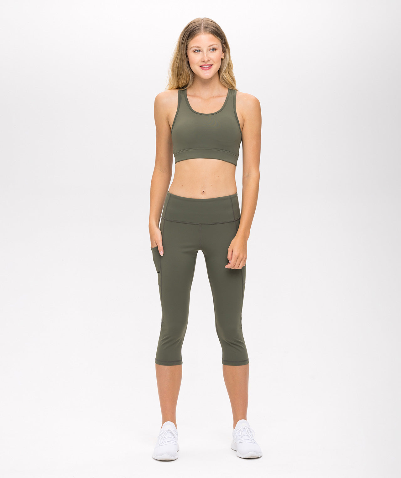 Surge 21" Crop Leggings UPF50+