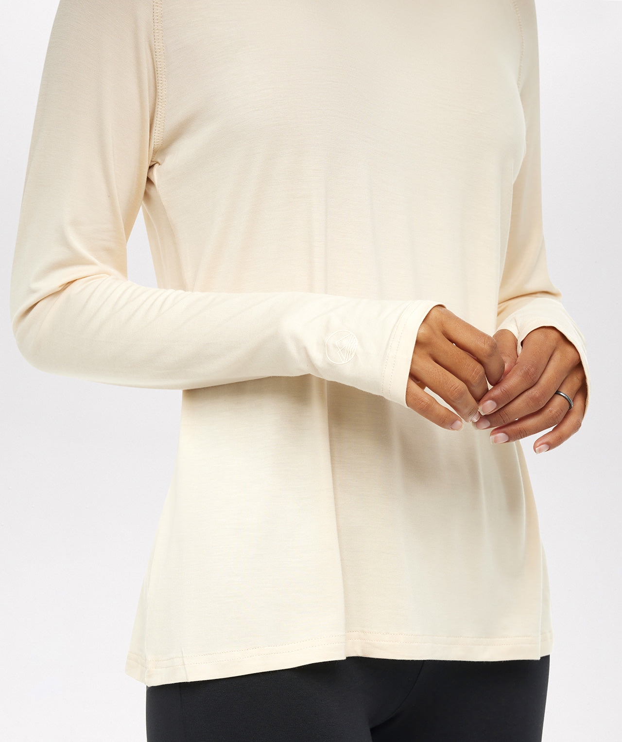 Womens Dune Long Sleeve Crew UPF50+