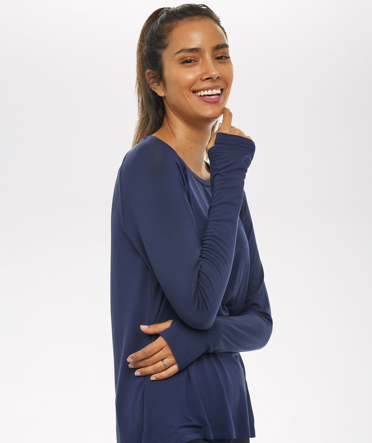 Womens Dune Long Sleeve Crew UPF50+
