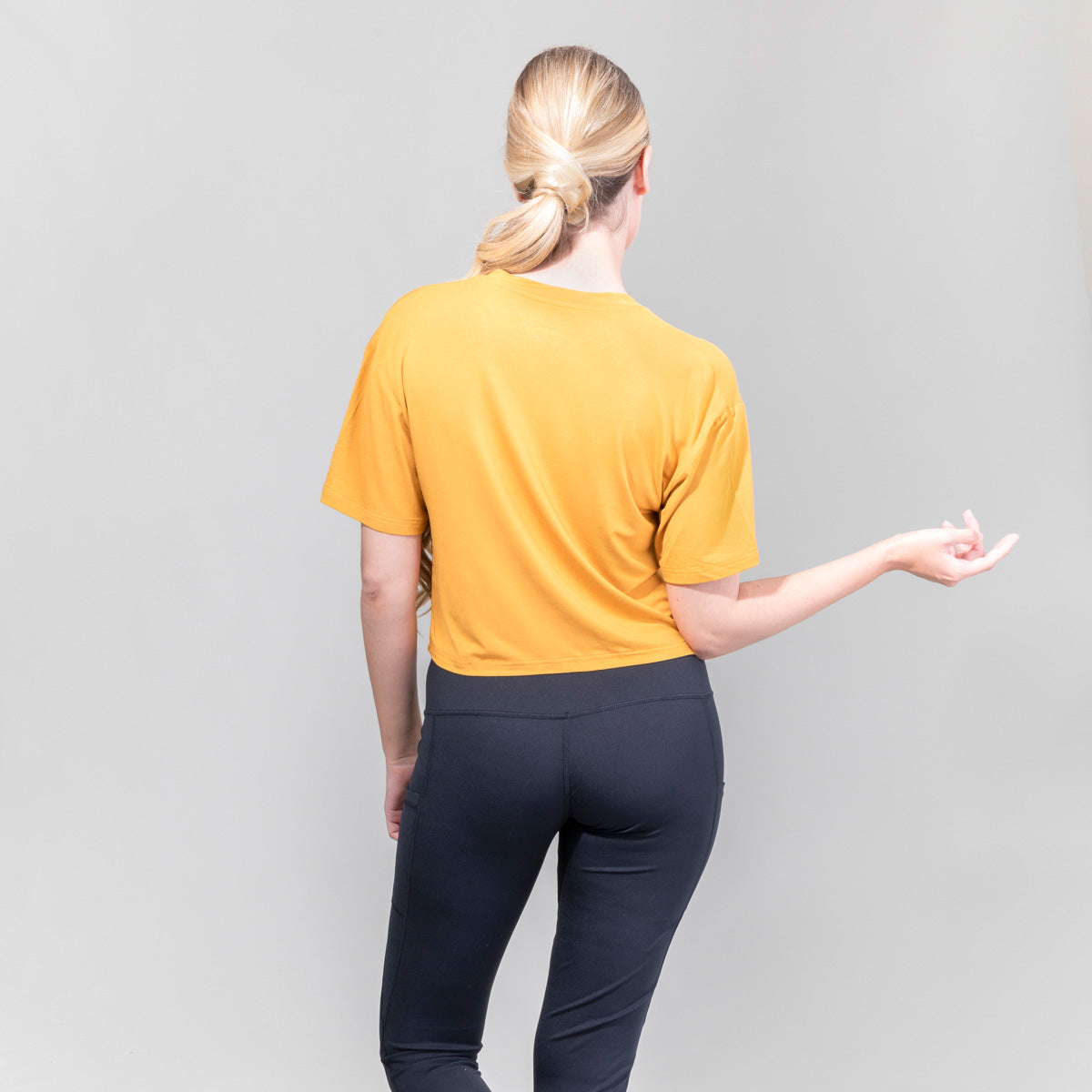 Womens Highnoon V Neck Croptop UPF50+
