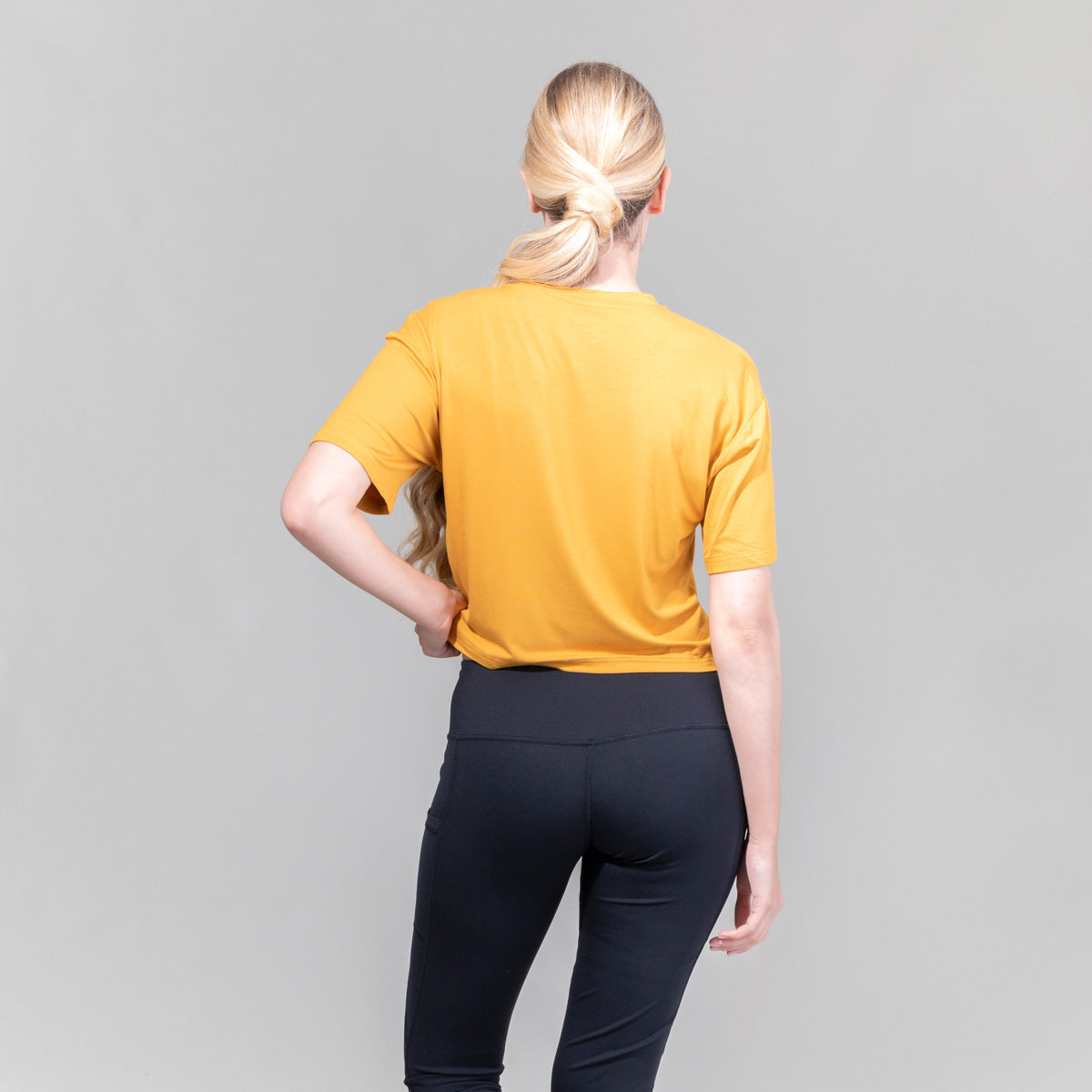Womens Highnoon V Neck Croptop UPF50+