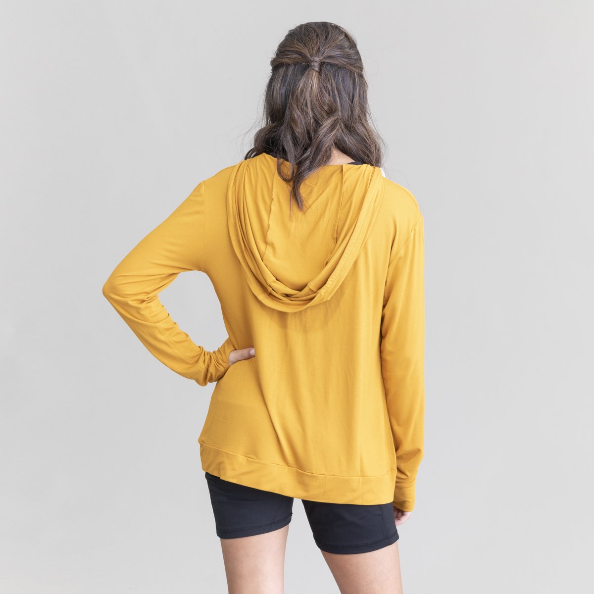 Womens Lightweight Dusk V-Neck Hoodie UPF50+