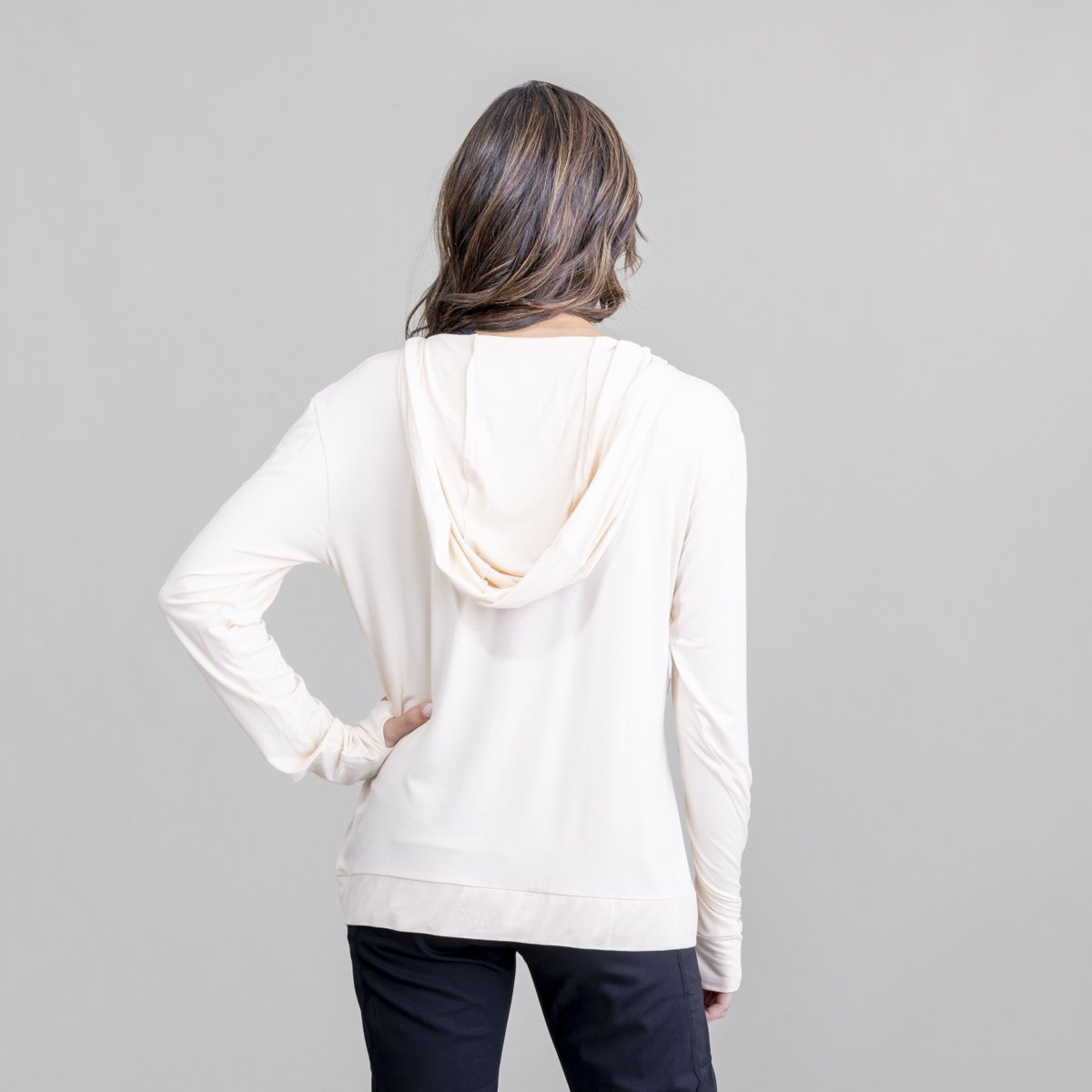 Womens Lightweight Dusk V-Neck Hoodie UPF50+