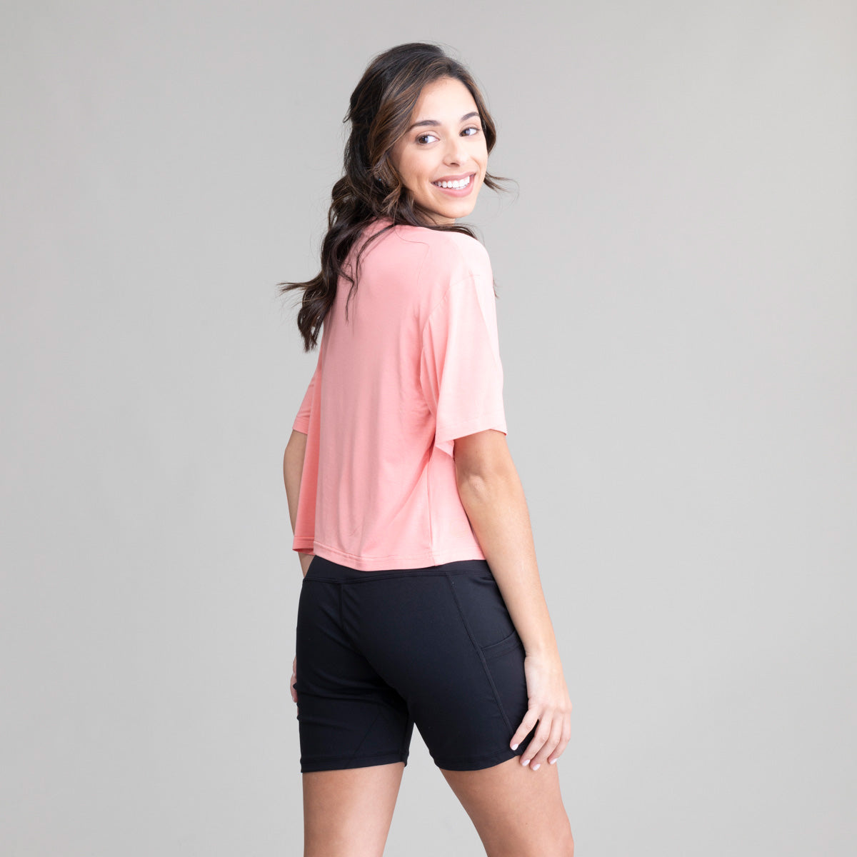 Womens Highnoon V Neck Croptop UPF50+