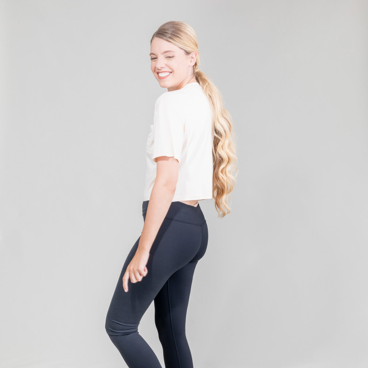 Womens Highnoon V Neck Croptop UPF50+