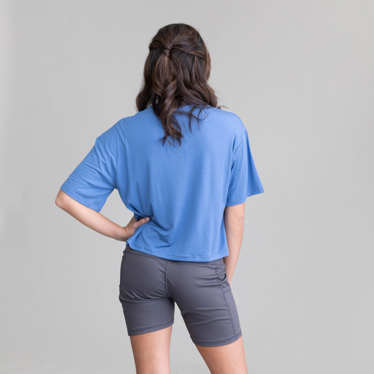 Womens Highnoon V Neck Croptop UPF50+