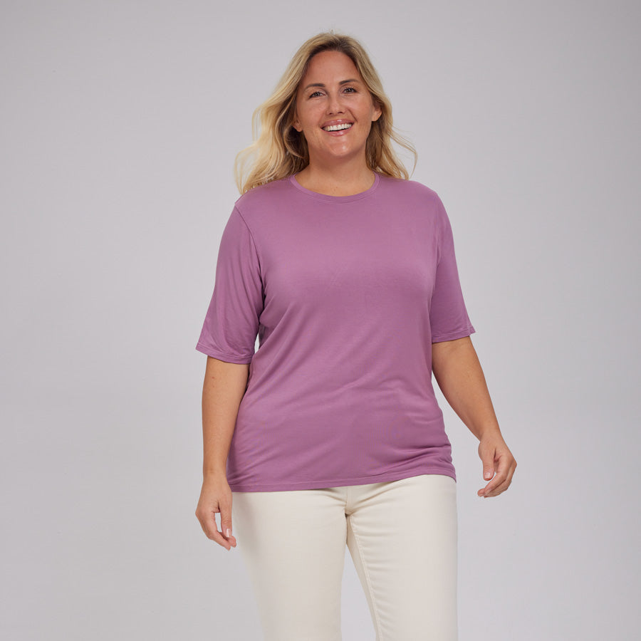 Womens Everyday Short Sleeve Crew Tee
