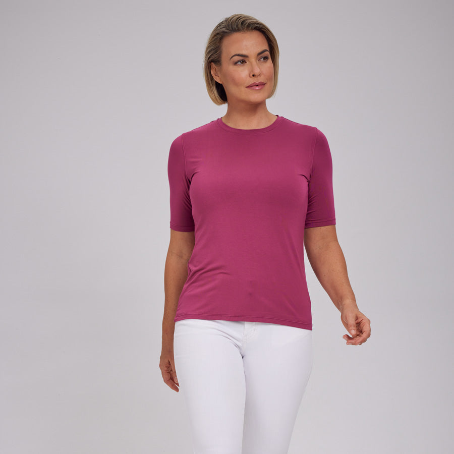 Womens Everyday Short Sleeve Crew Tee