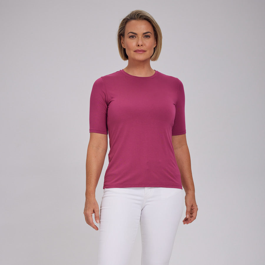 Womens Everyday Short Sleeve Crew Tee