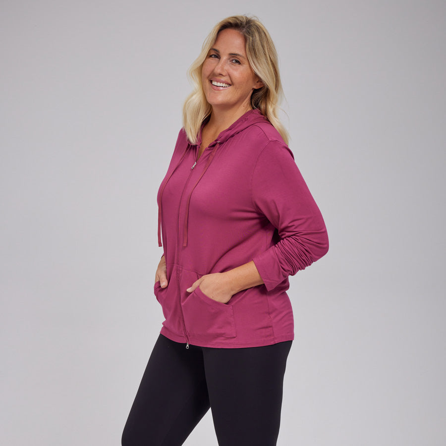 Womens Everyday Zipper Hoodie