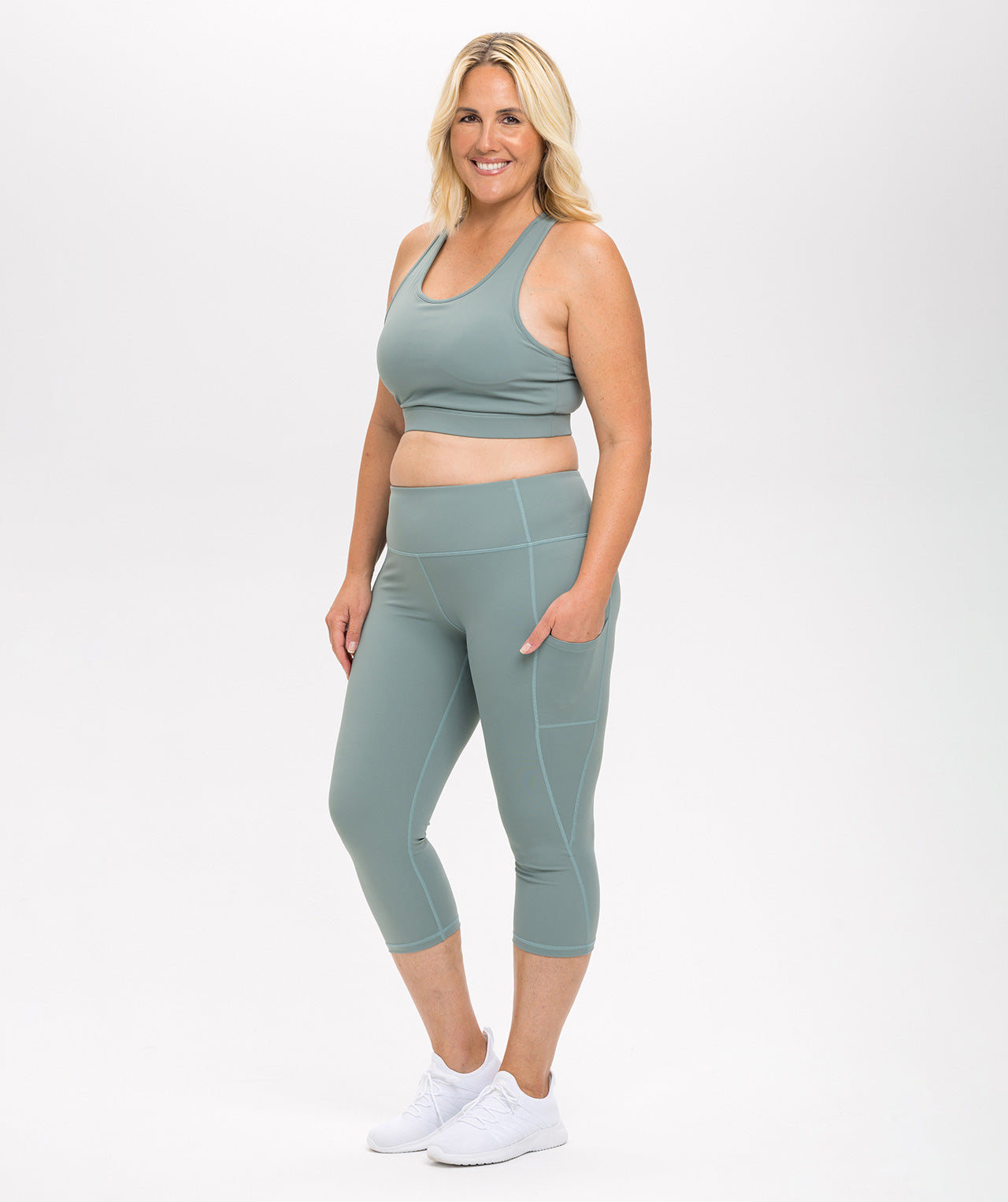 Surge 21" Crop Leggings UPF50+