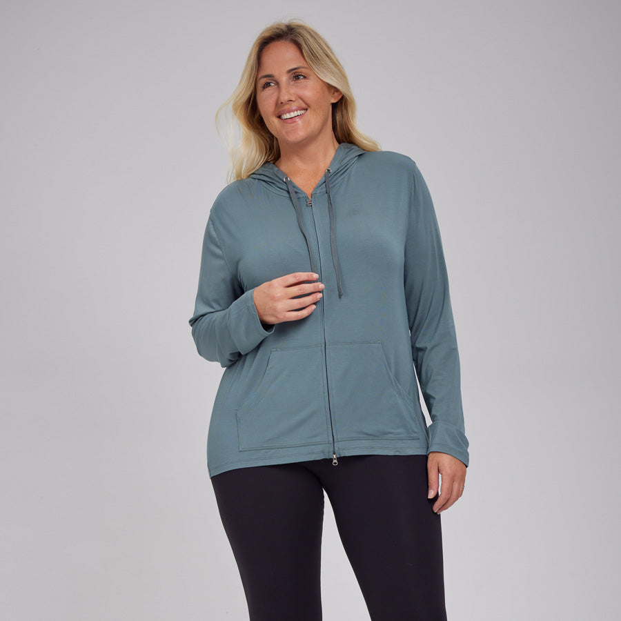 Womens Everyday Zipper Hoodie