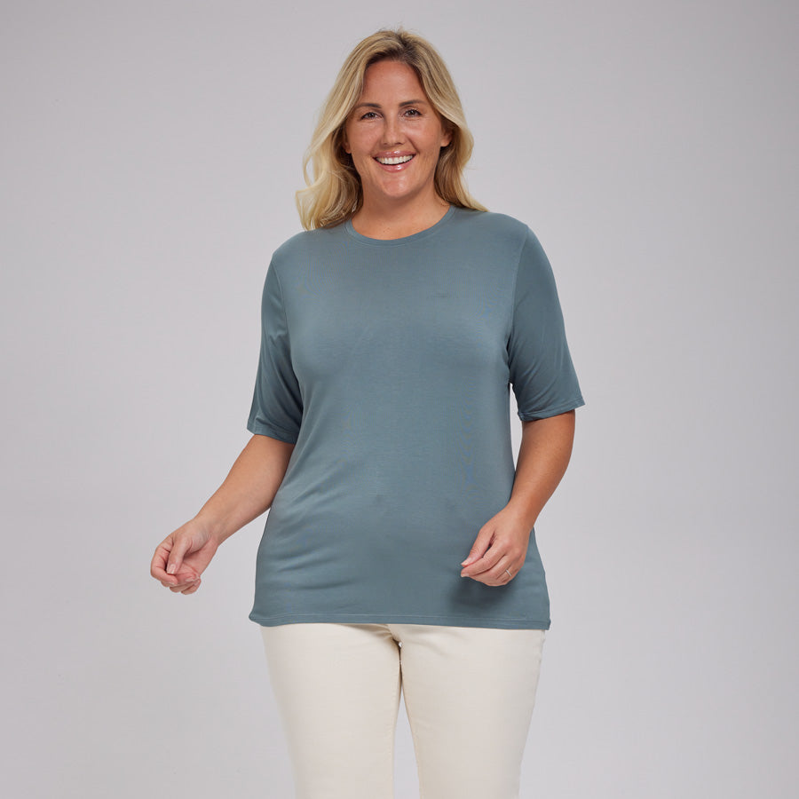 Womens Everyday Short Sleeve Crew Tee