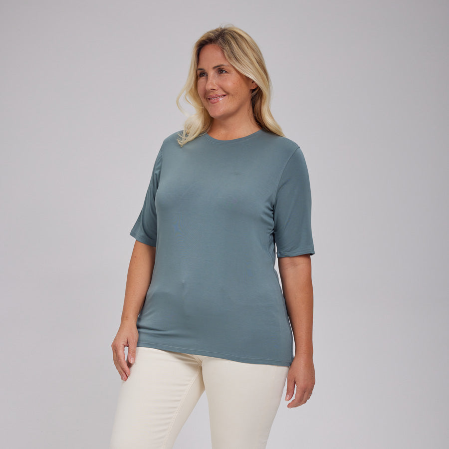 Womens Everyday Short Sleeve Crew Tee