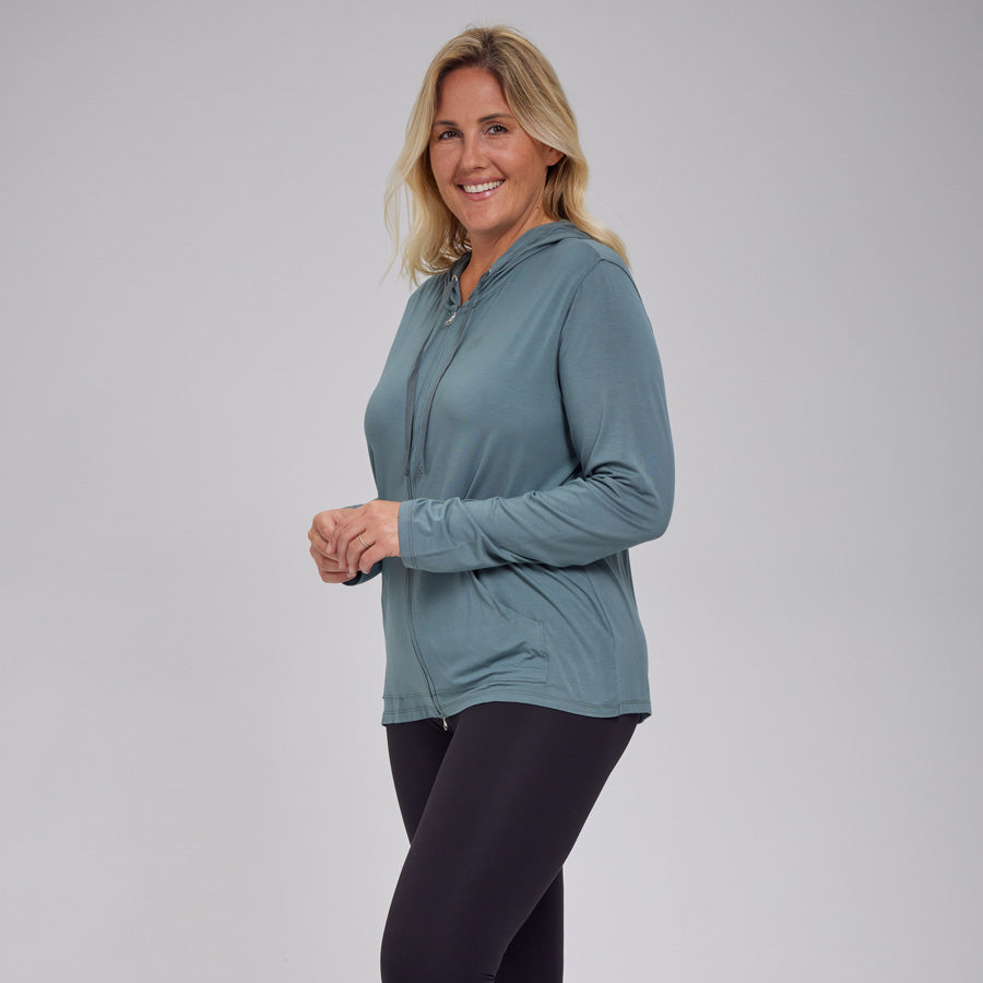 Womens Everyday Zipper Hoodie