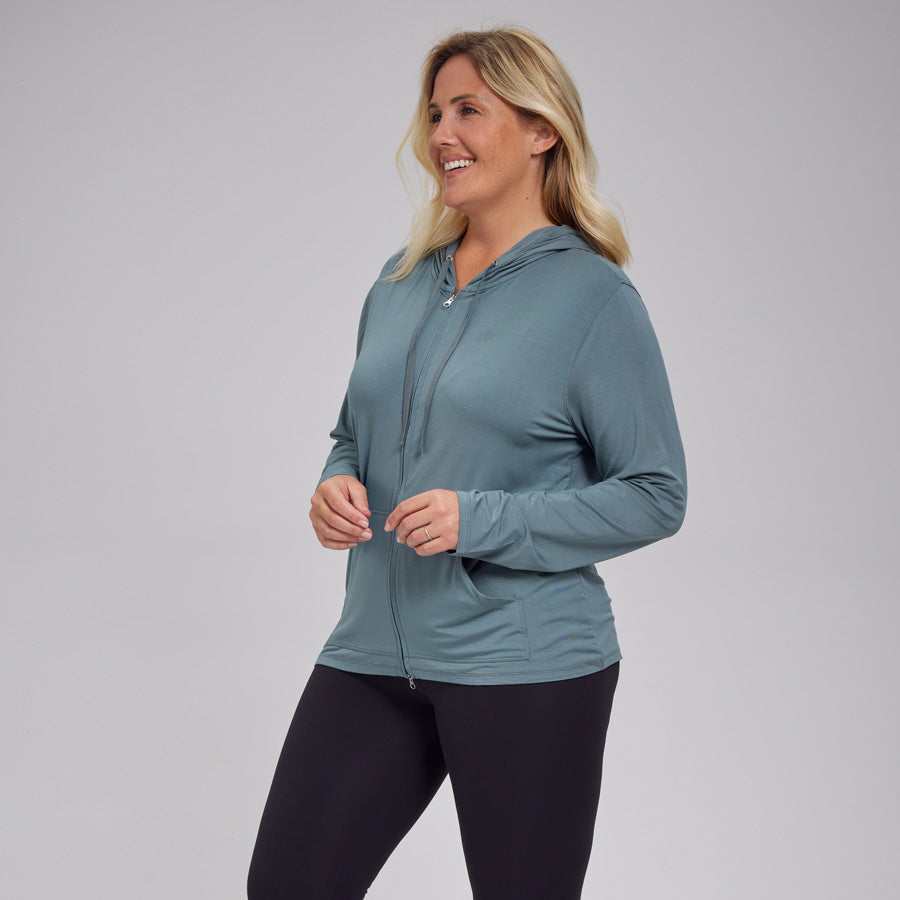 Womens Everyday Zipper Hoodie