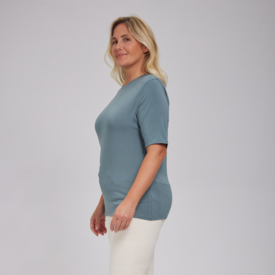 Womens Everyday Short Sleeve Crew Tee
