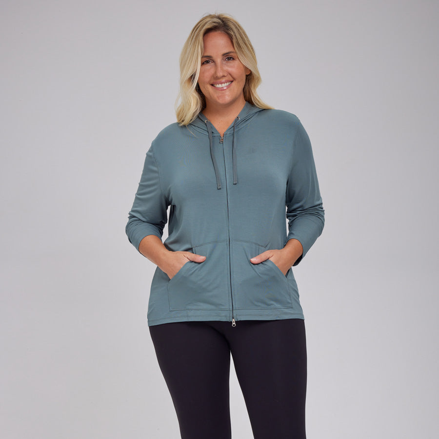 Womens Everyday Zipper Hoodie