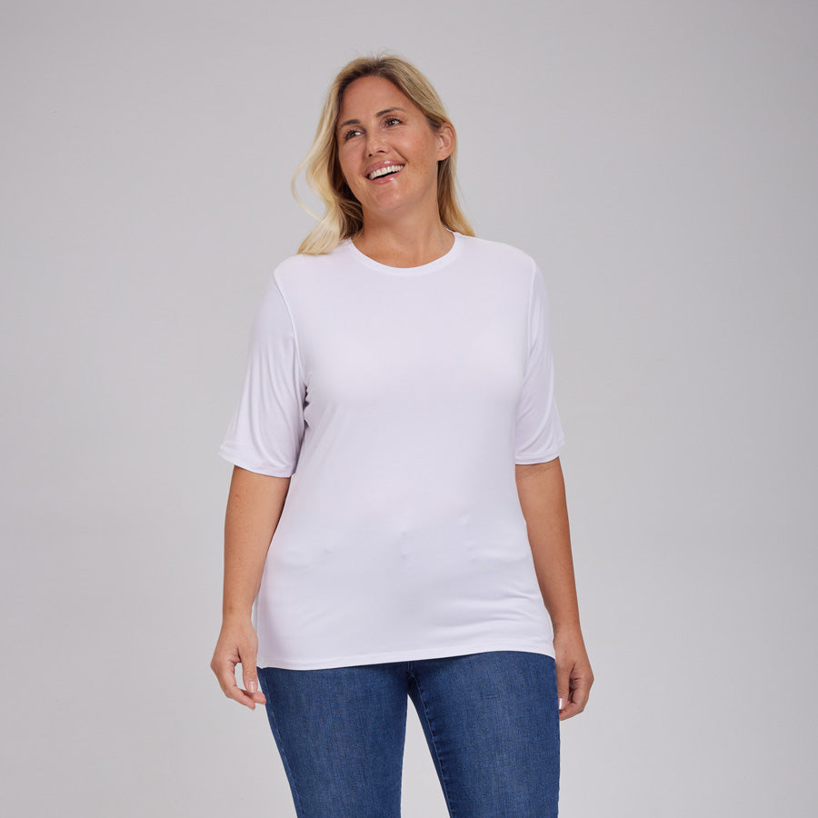 Womens Everyday Short Sleeve Crew Tee
