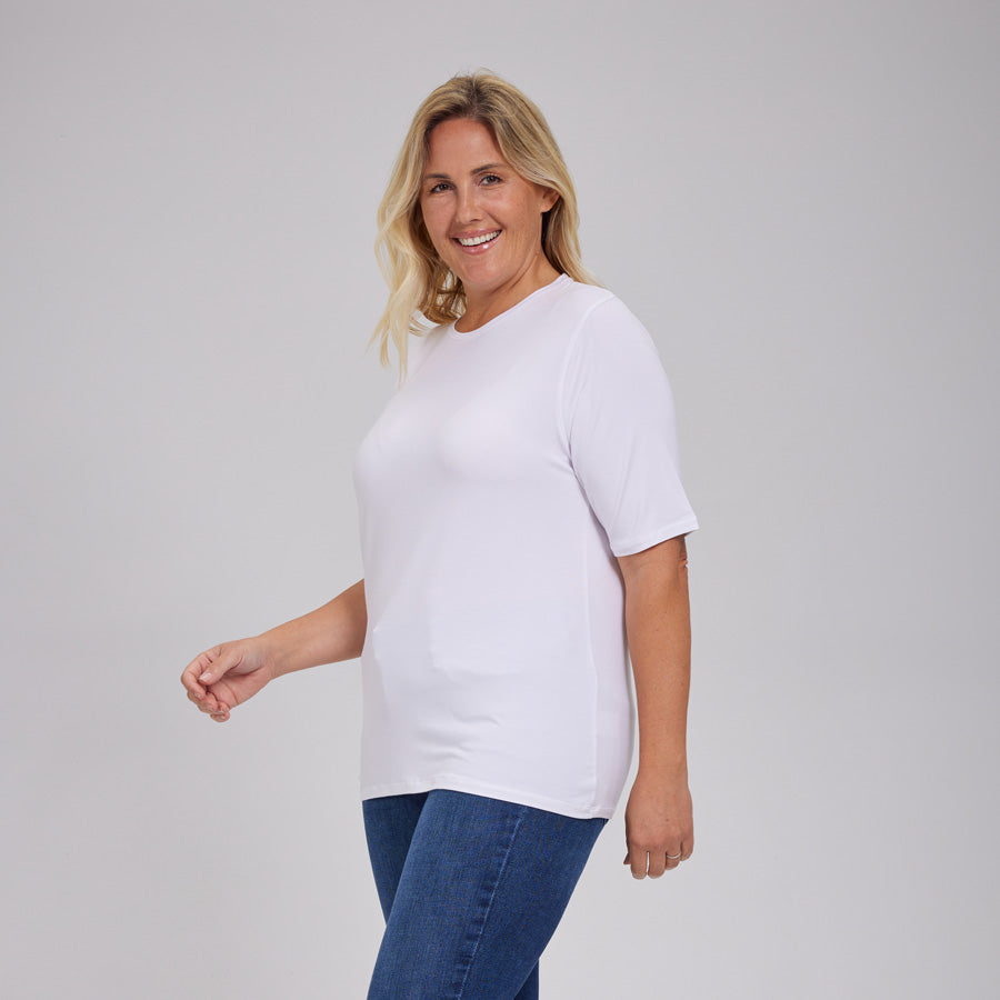 Womens Everyday Short Sleeve Crew Tee